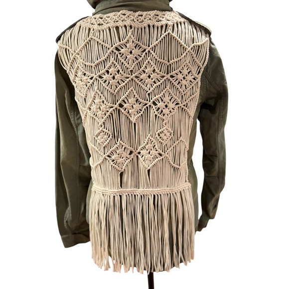 Ralph Lauren Jackets & Blazers - Ralph Lauren Denim & Supply Military Jacket Women's - Fringes/Hood - Size Medium